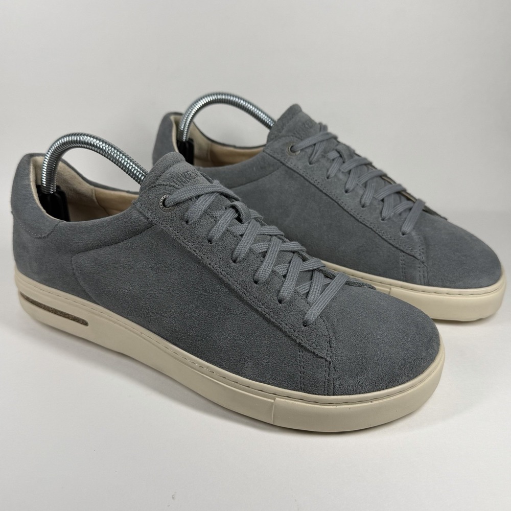 Birkenstock Size 41 / W 10 /‎ M 8 Blue Suede Bend Low Lace Up Sneaker Shoes